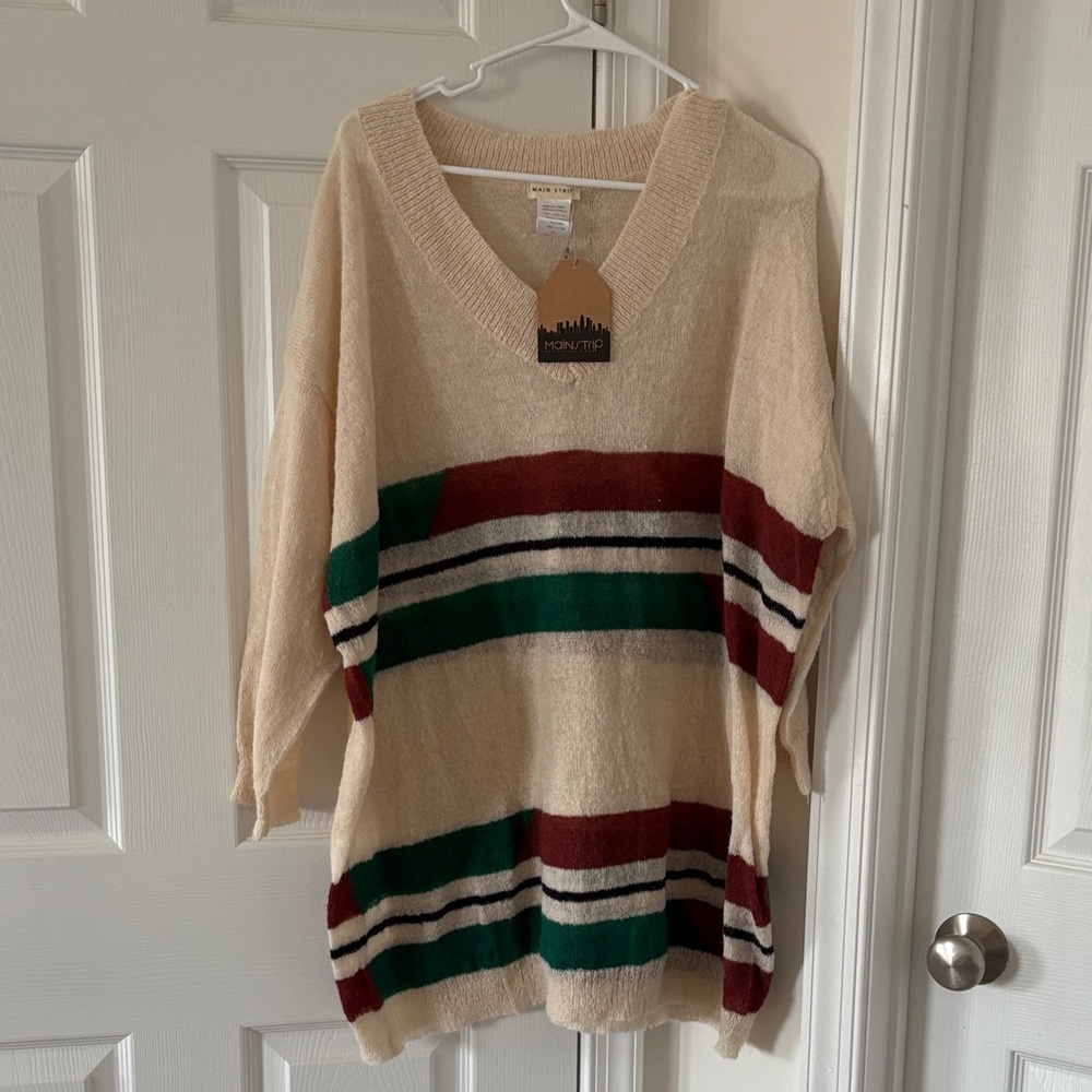 Main Strip Mohair/Wool Top